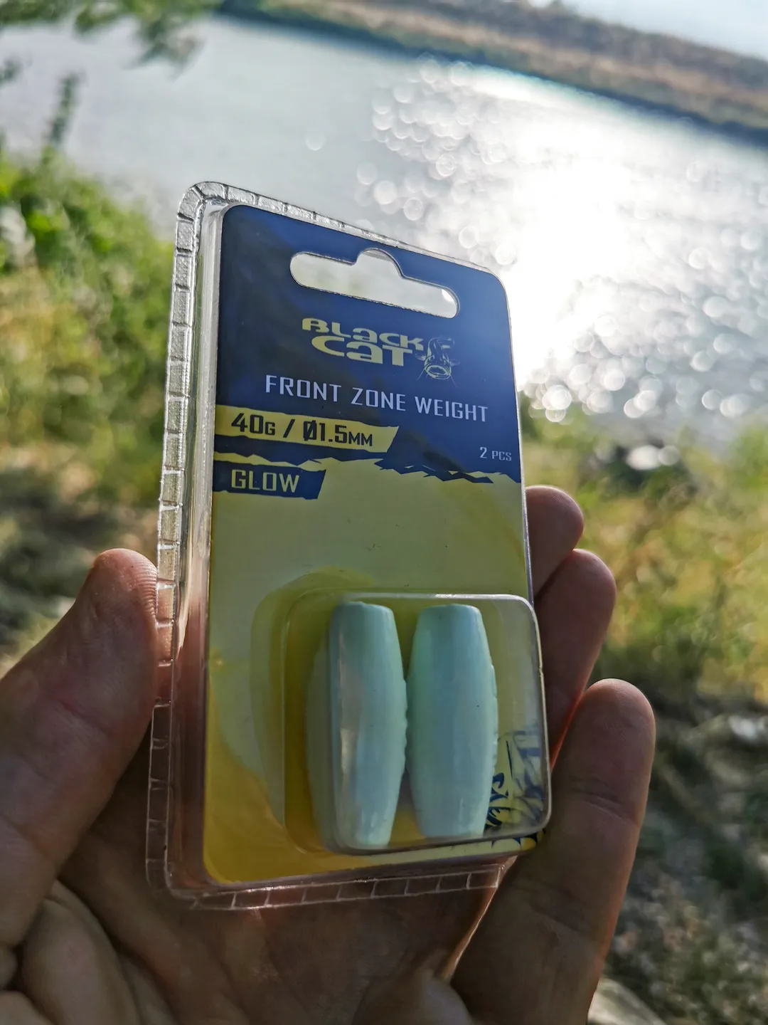 Black Cat Front Zone Weight 40g 2pcs