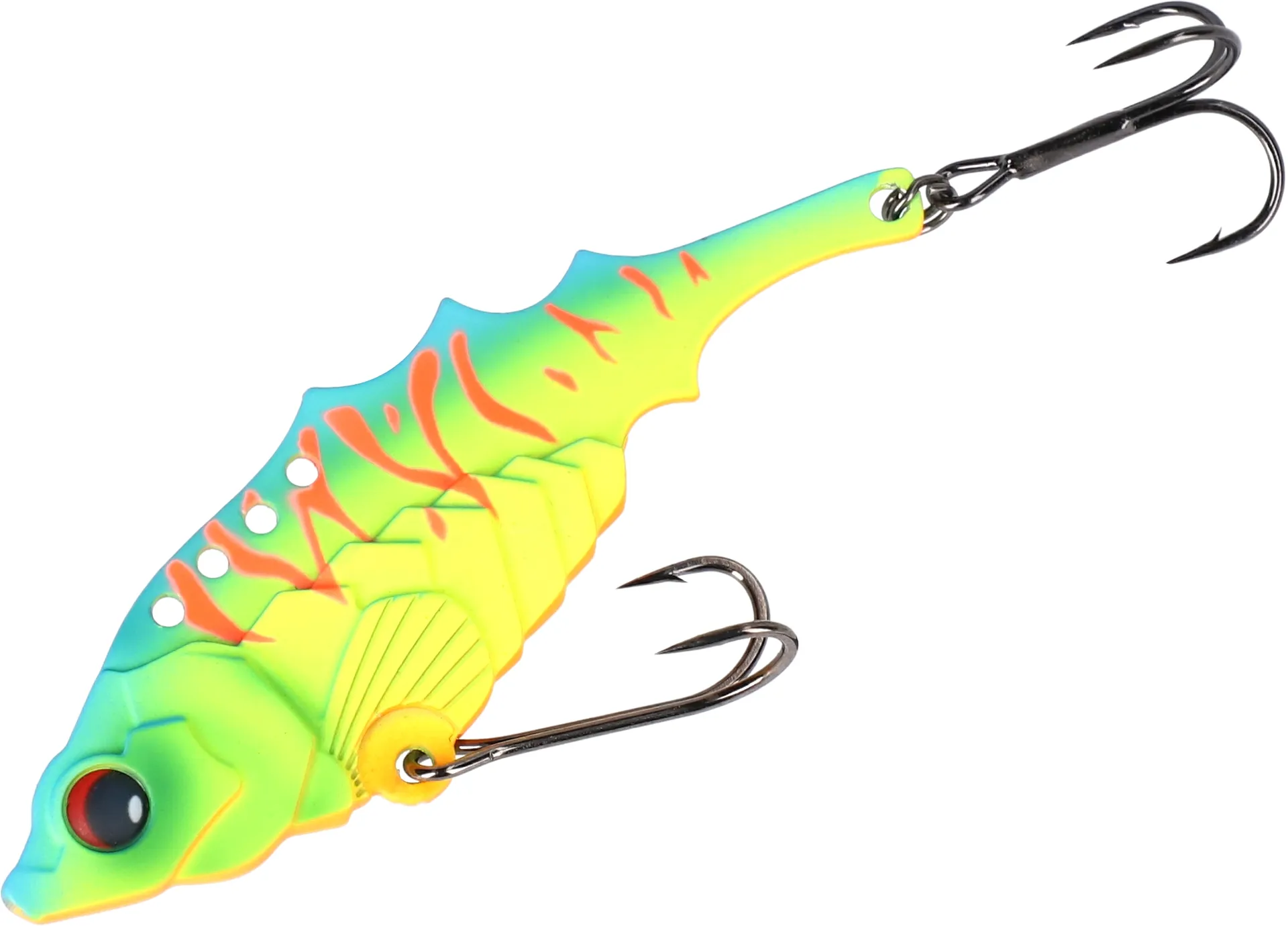 Mikado Cicada M-Vib Lipless Crankbaits 10g 5.5cm Red Chartreuse