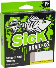 Berkley Sick Braid 0.12mm 11.2kg 150m Flame Green
