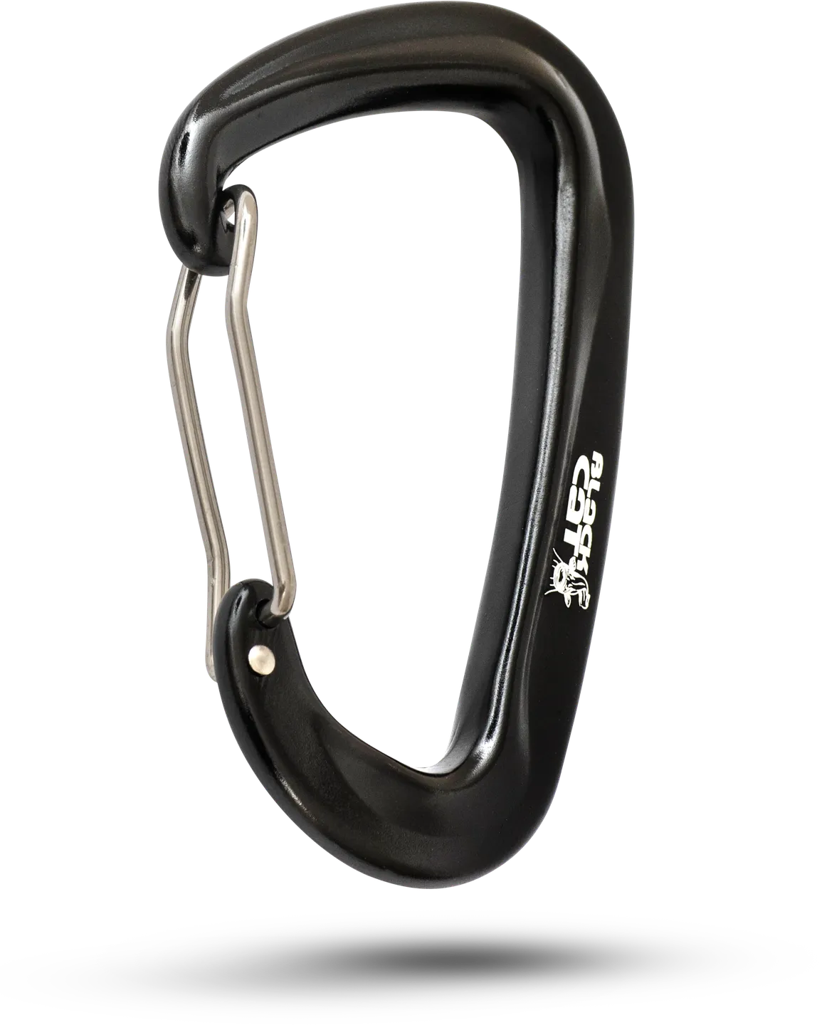 Black Cat Karabiner 8cm Aluminium