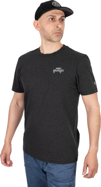 Fox Rage Voyager Tee Dark Grey T-Shirt S