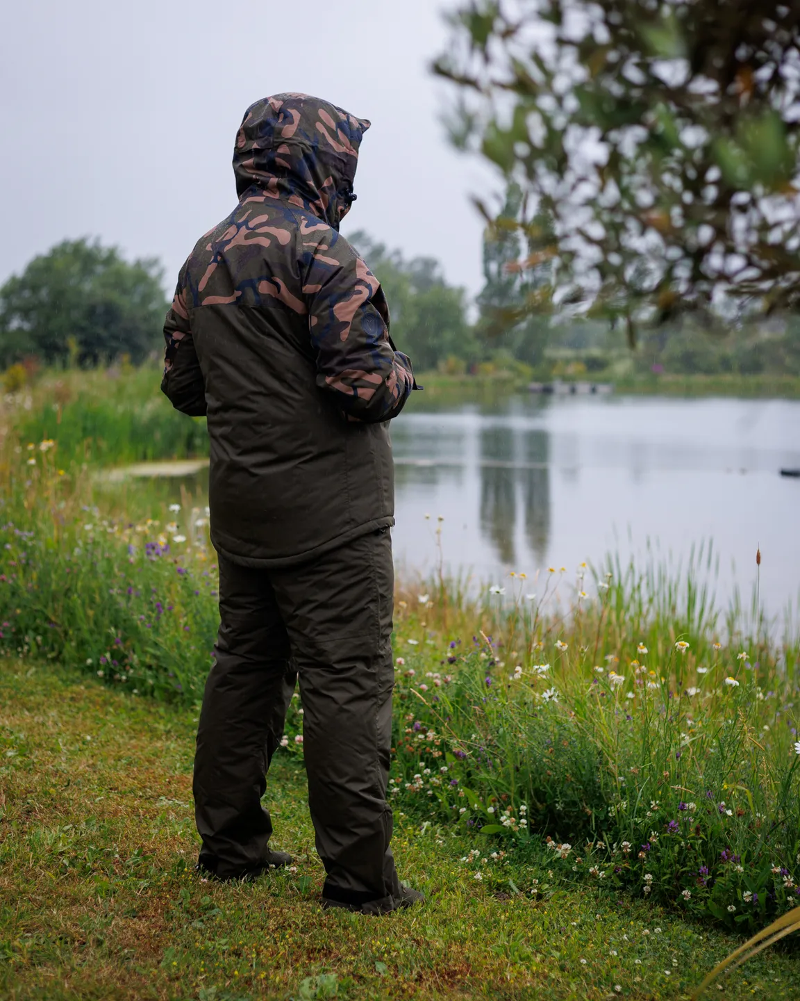 Fox Khaki Camo Wintersuit XL 5000mm 3000g/m²/24h 2