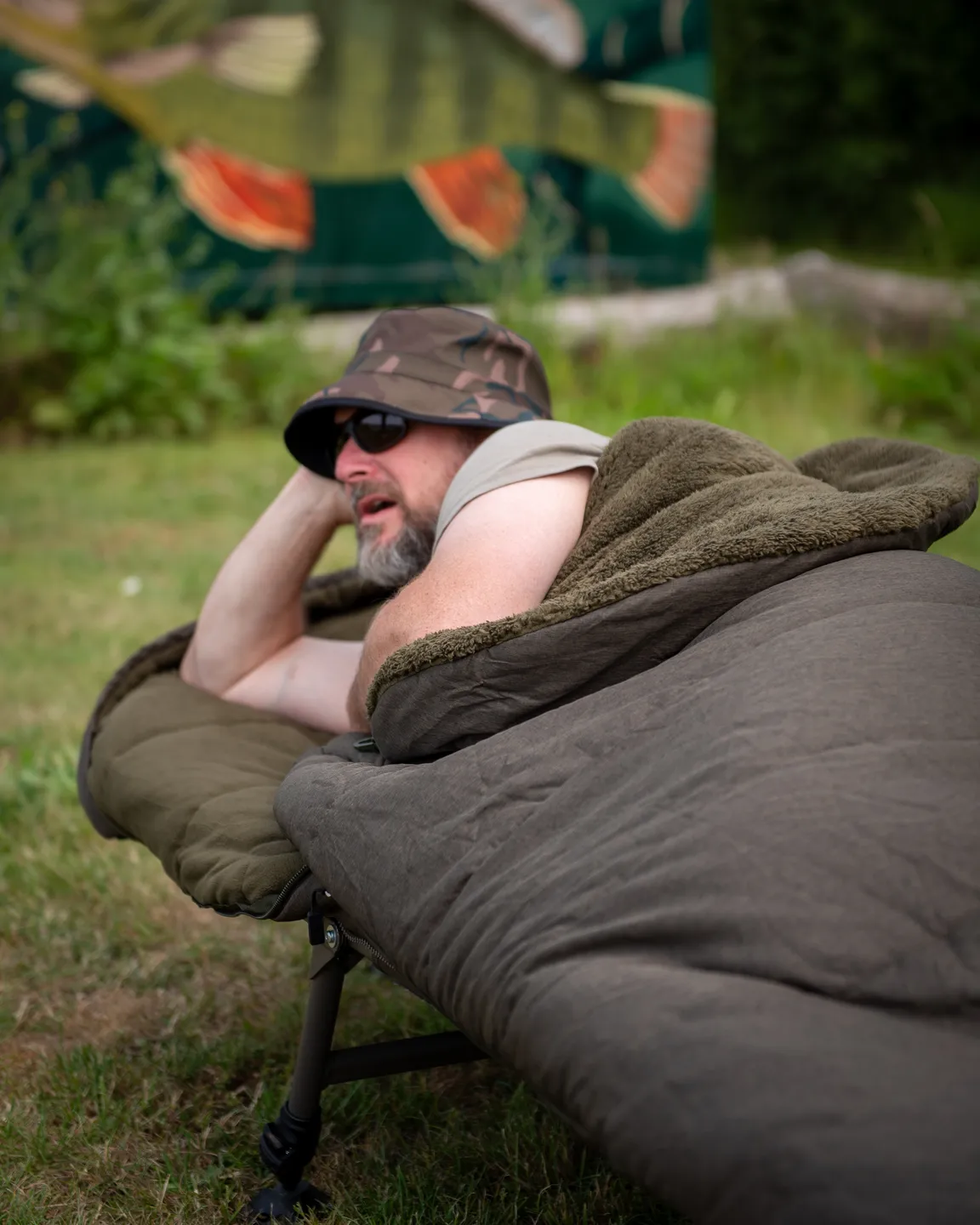 Fox Voyager XL Schlafsack 220cm 4 Season 100% Polyester