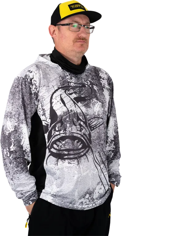 Black Cat Sun Jersey L