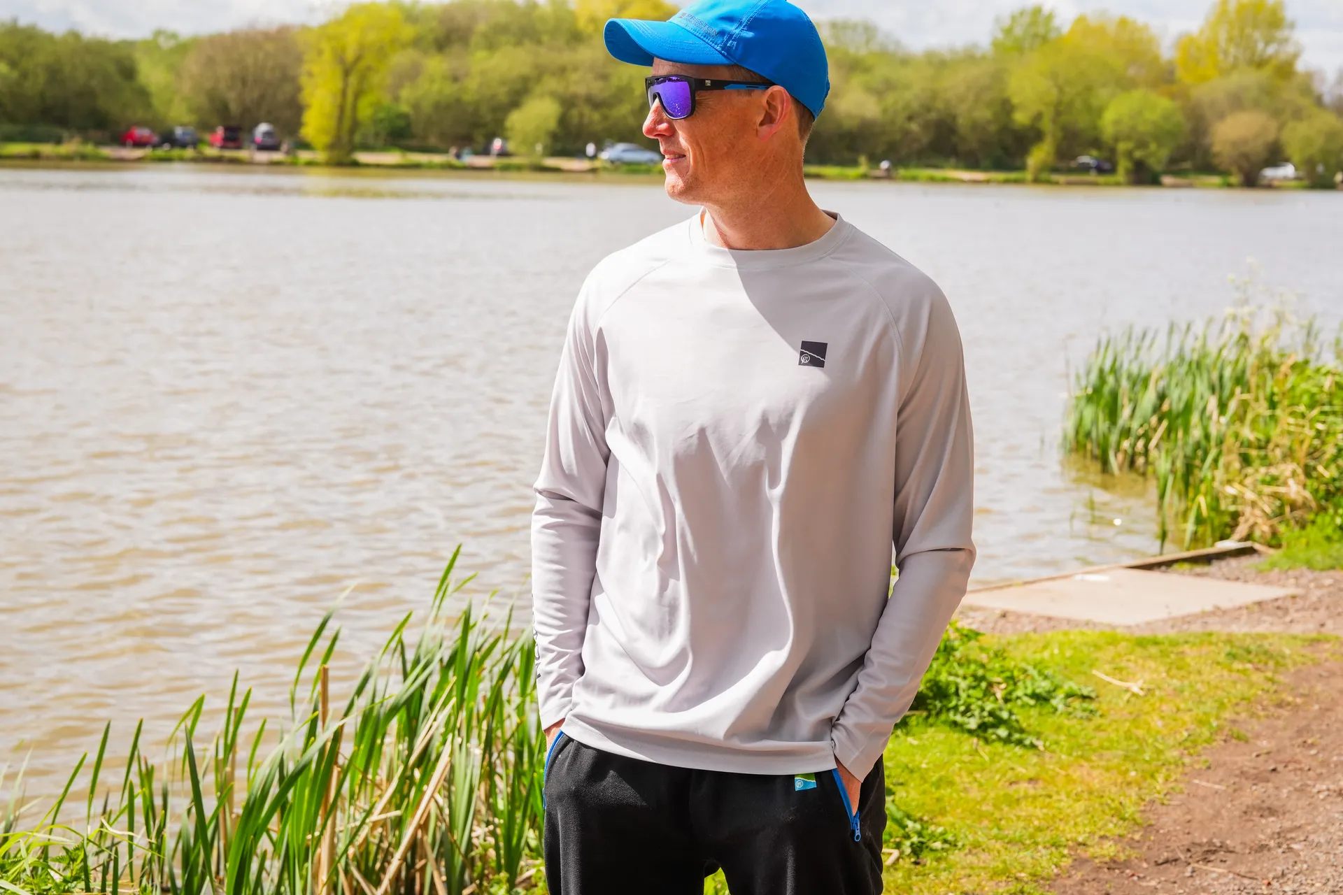 Preston Grey Performance Sun Shirt M