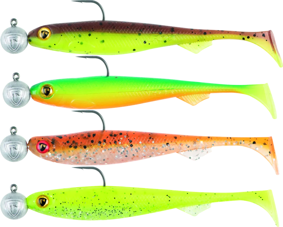 Fox Rage Ultra UV Slick Shad Loaded Lure Pack 11cm 10g 3/0 4pc