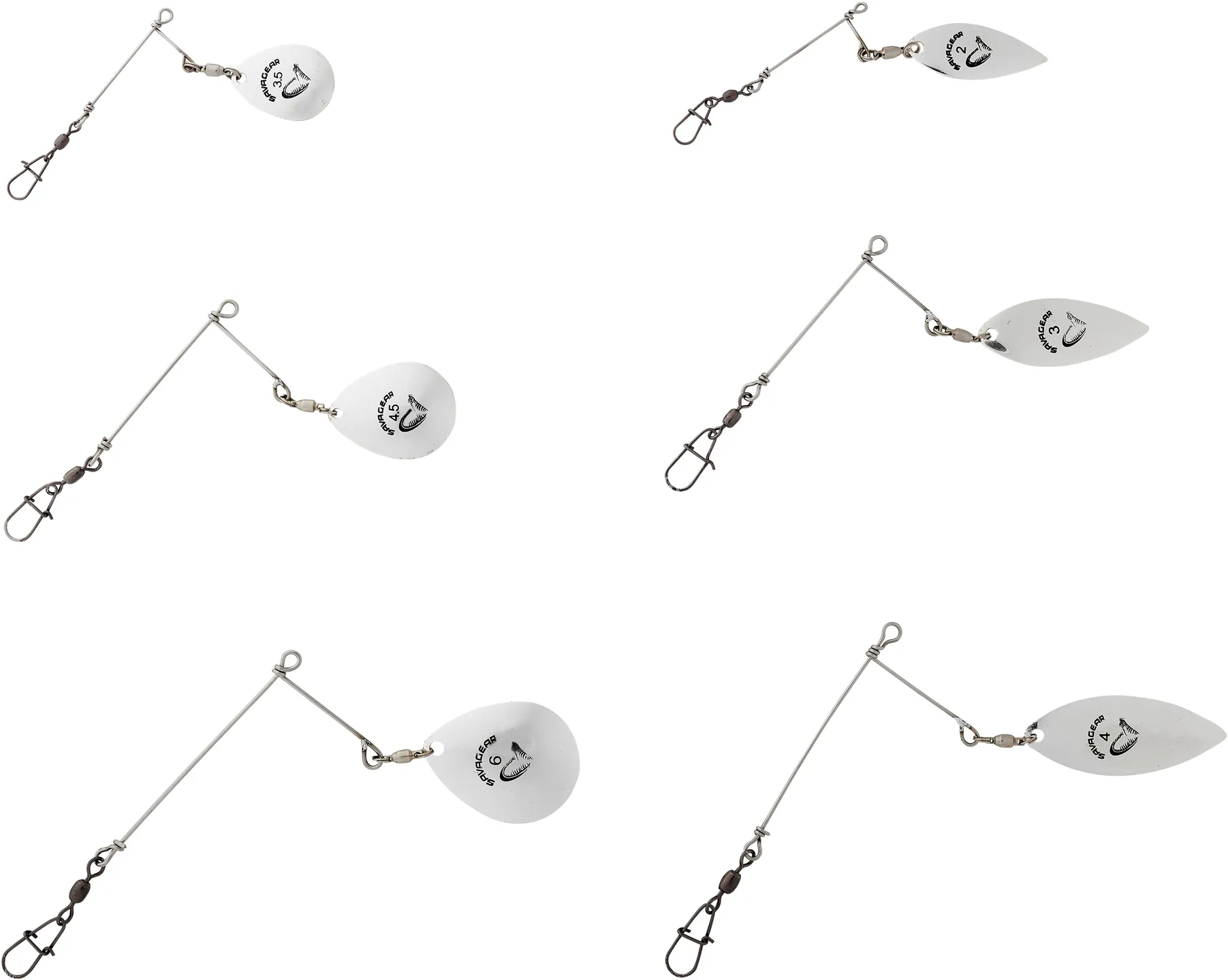 Savage Gear Easyon Spinner Bait Kit 2Pcs Spinnerbait Arm