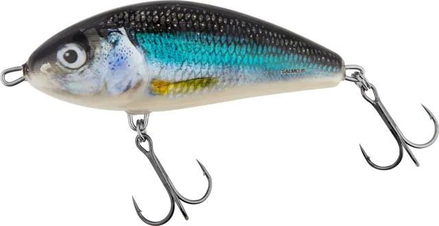 Salmo Fatso Floating 12cm 59g Spotted Holo Smelt