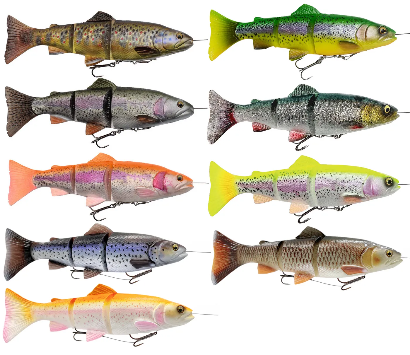 Savage Gear 4D Line Thru Trout 25cm 193g S Lemon Trout