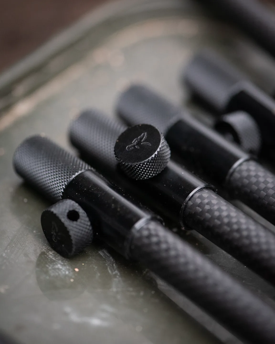 Fox Black Label Carbon Adjustable Buzz Bars 2 Rod 11–12.5cm