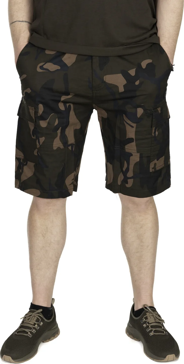 Fox LW Camo Combat Short Fishing Trousers L