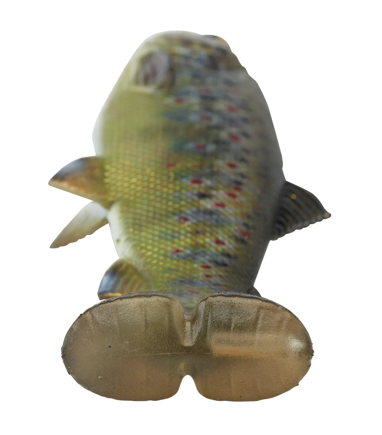 Savage Gear 4D Line Thru Pulse Tail Trout - 20cm, 102g, Green Silver, Slow Sinking