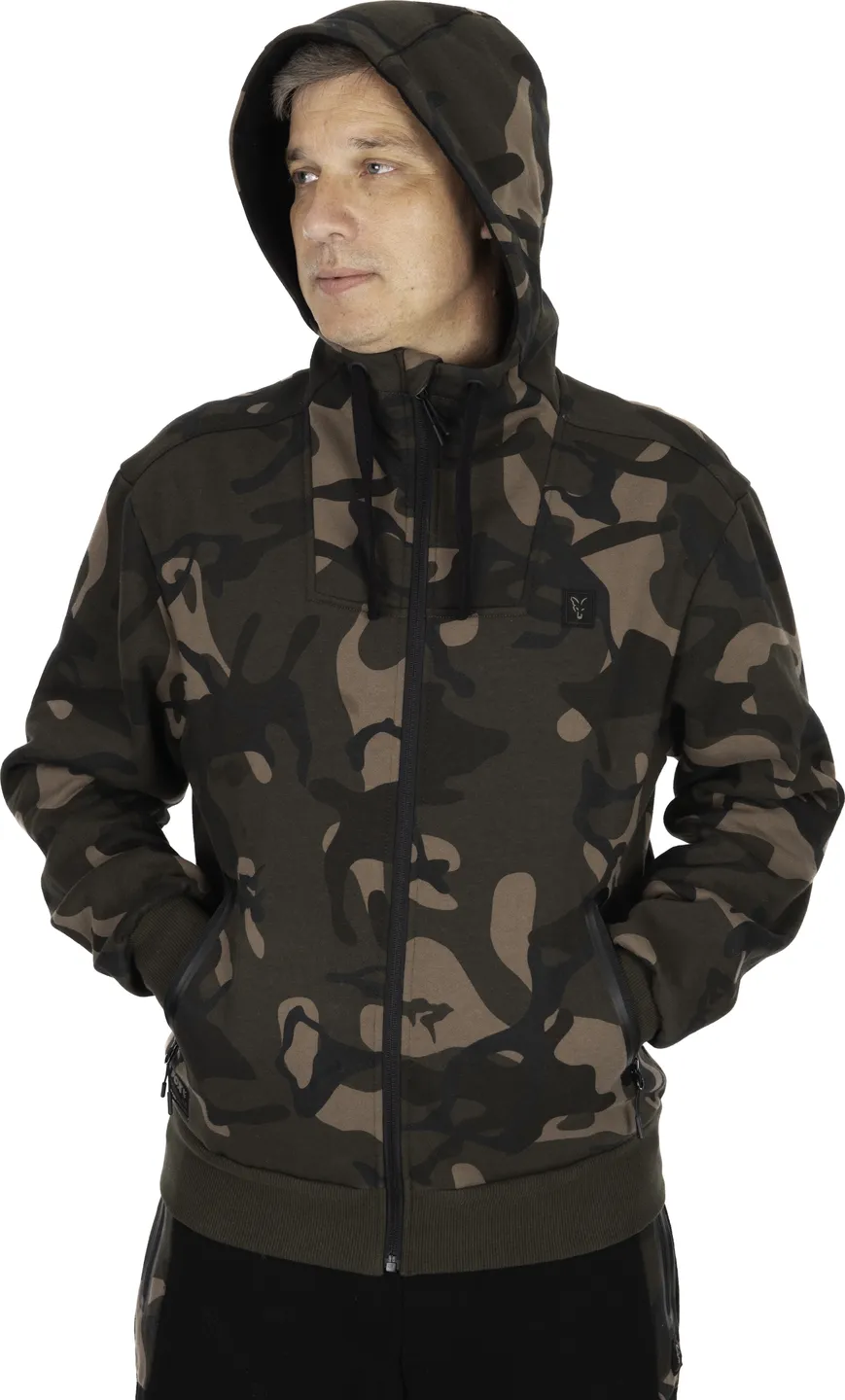 Fox Camo Full Zip Premium Hoodie