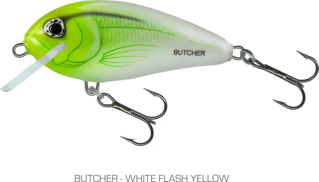 Salmo Butcher Floating 5cm 0.8–1.5m 5g White Flash Yellow