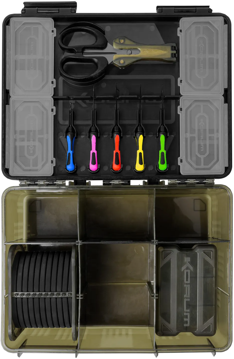 Korum Tackle Box Fully Loaded 250x196x91mm