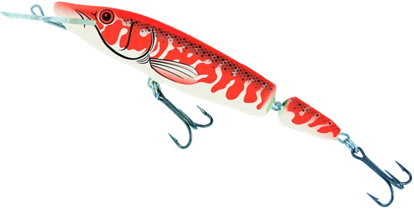 Salmo Pike Jointed 13cm 1.2–2m 21g Albino Pike
