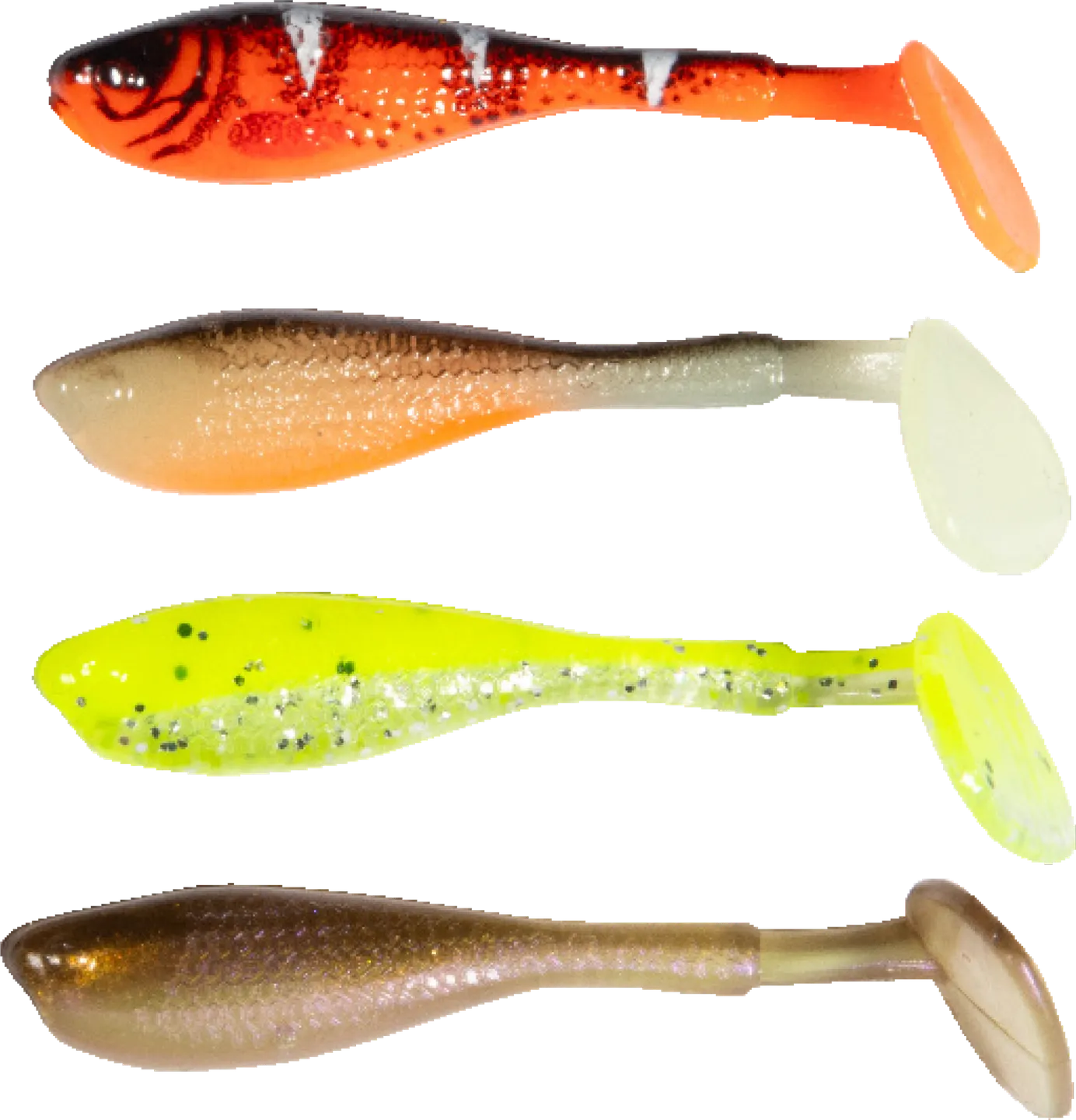 Fox Rage Micro Fry Mixed Colour Lure Pack 8pc 4cm RW HO CA W