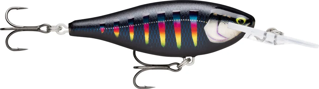 Rapala Shad Rap Elite Crankbaits 7.5cm 12g 2.7–3.3m Gilded Night Aurora (GDNIA)