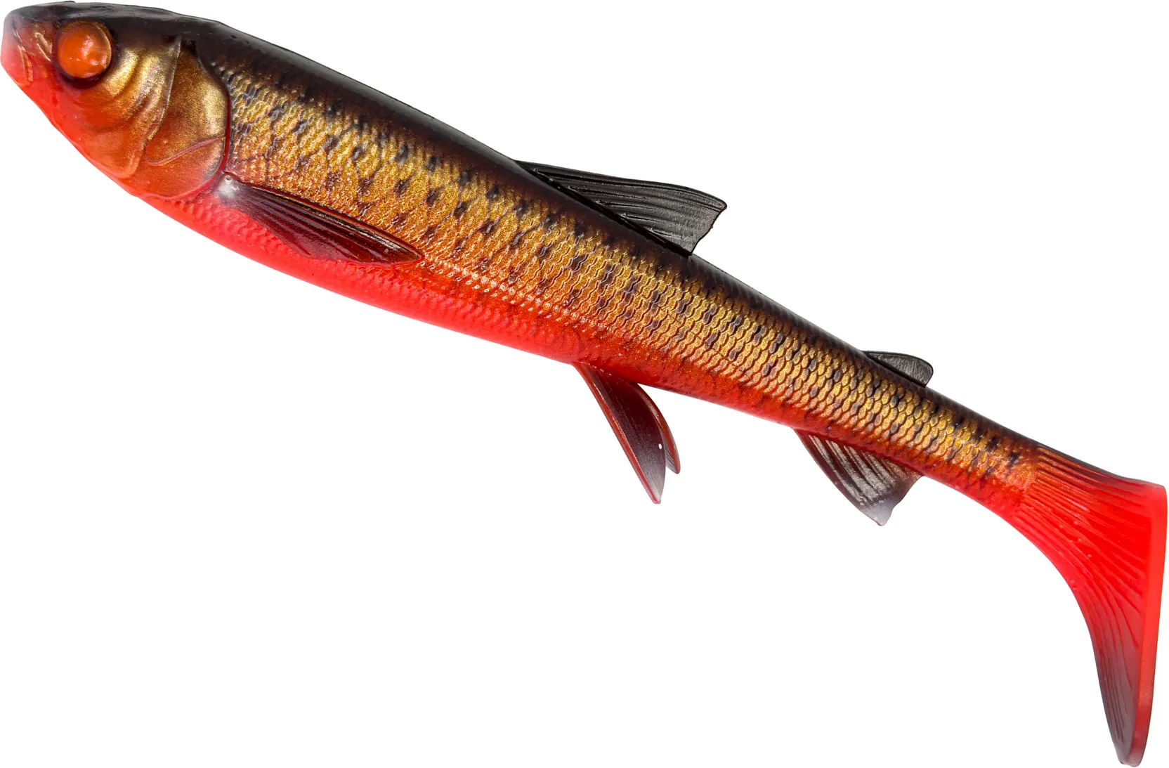 Savage Gear 3D Whitefish Shad Softbaits 23cm 94g Black Red