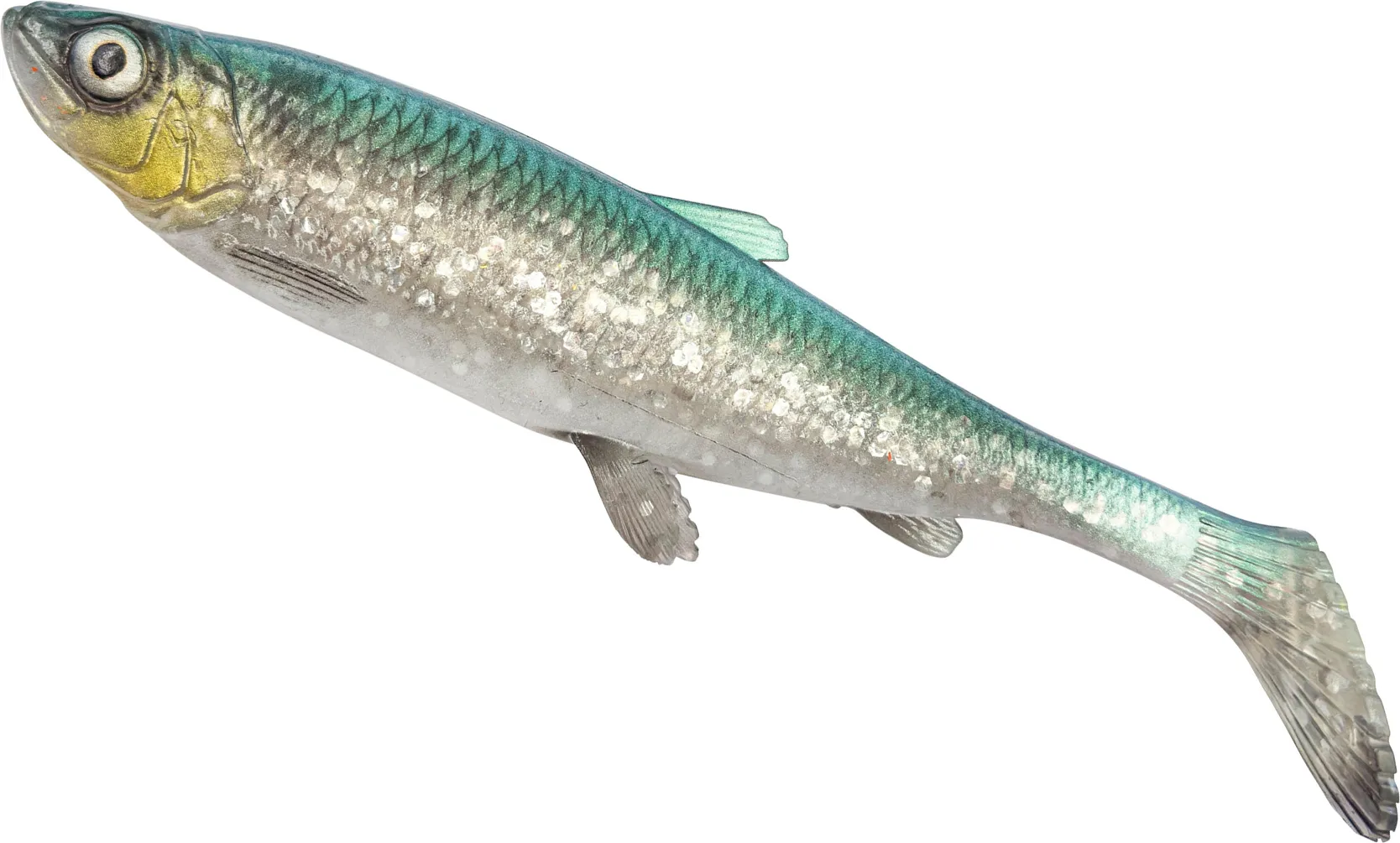 Savage Gear 3D Herring Shad V2 Softbaits 21.5cm 65g 1pc Green Silver