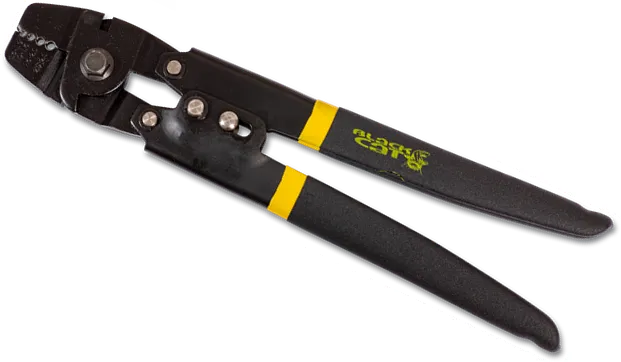 Black Cat Mega Crimping Pliers 26cm 0.1–2.2mm Carbon Steel