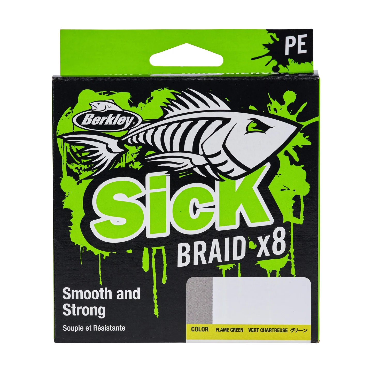 Berkley Sick Braid - 0.23mm, 150m, Hi-Viz Yellow