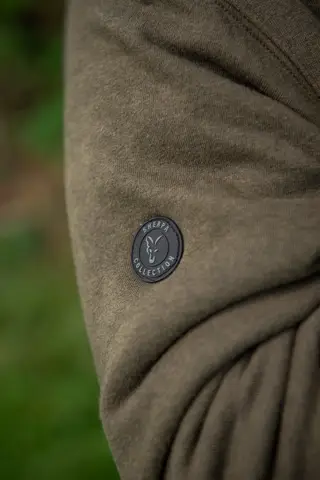 Fox Collection Sherpa Hoody Black/Orange L