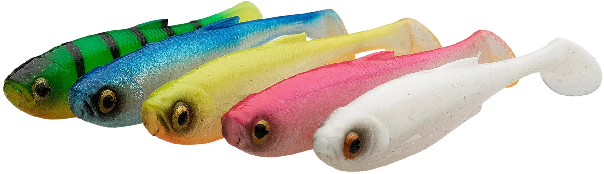 Savage Gear Craft Shad Mix 8.8cm 4.6g 5pc Clear Water Mix