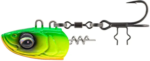 Savage Gear Monster Vertical Heads 150g 2/0 Chartreuse