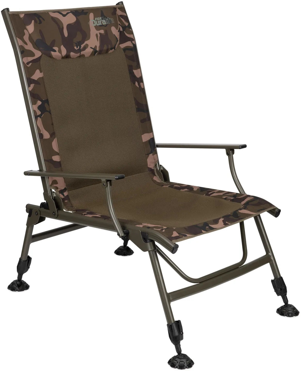 Fox Duralite Recliner XL Arm Chair 4.3kg 54cm 56cm 150kg