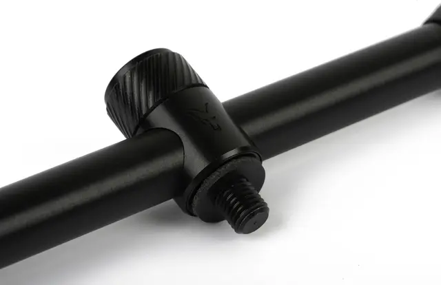 Fox Black Label QR Buzz Bar 3 Rod Adjustable 25–28cm Aluminium