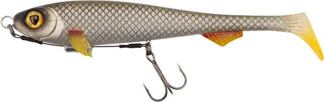 Fox Rage Super Slick Shad Loaded 18cm 49g UV Silver Ghost