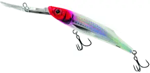 Salmo Freediver Super Deep Runner 7cm 12.2m 8g Holographic Red Head