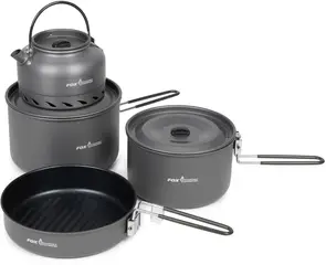 Fox Cookware 4 Piece Deluxe Kochset 0.9–2.8L