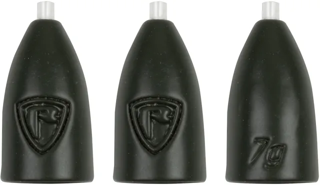 Fox Rage Tungsten Bullet Weights 7g 3pcs Matte Green