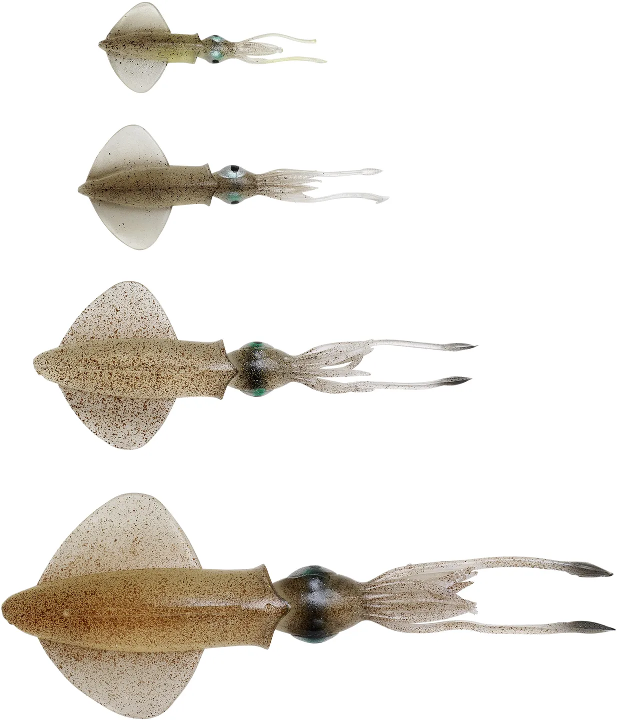 Savage Gear 3D Swim Squid 25cm 86g Green Eye