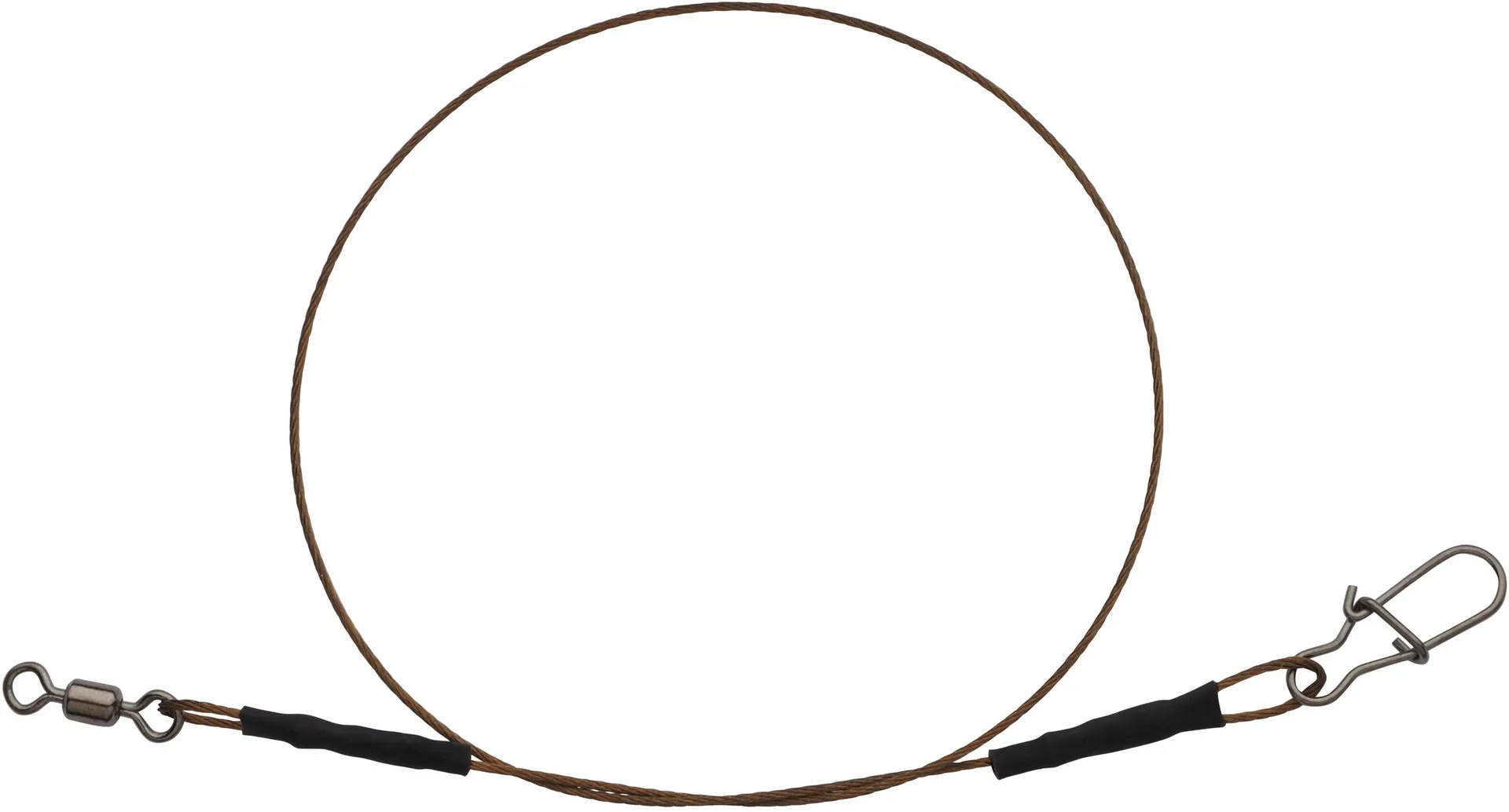 Berkley Fusion19 Steel Spin Leaders 35cm 15.9kg Snap and Swivel