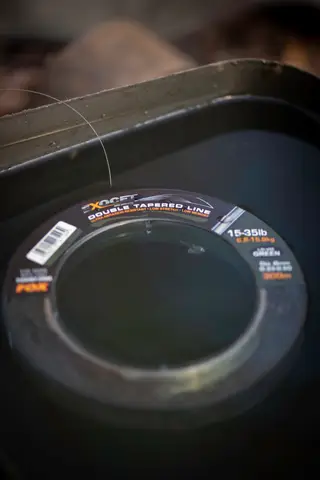 Fox Exocet Pro Double Tapered Line 0.30–0.50mm 300m Low Vis Green