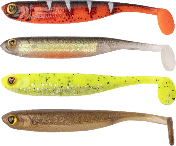 Fox Rage Micro Tiddler Fast Softbait 5cm 8pc Mixed