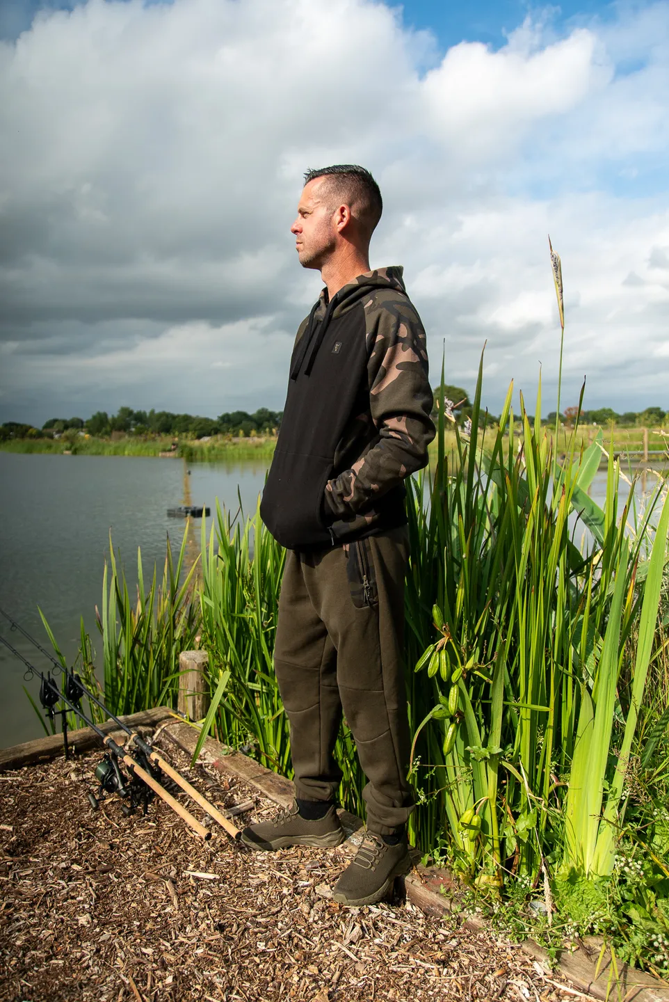 Fox Premium 310 Joggers S Khaki Camo