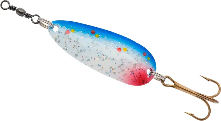 Abu Garcia Jazz Löffel 10g 4.5cm 1–2m Silver/Blue Dot