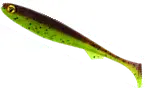 Fox Rage Slick Shad 9cm UV Green Pumpkin