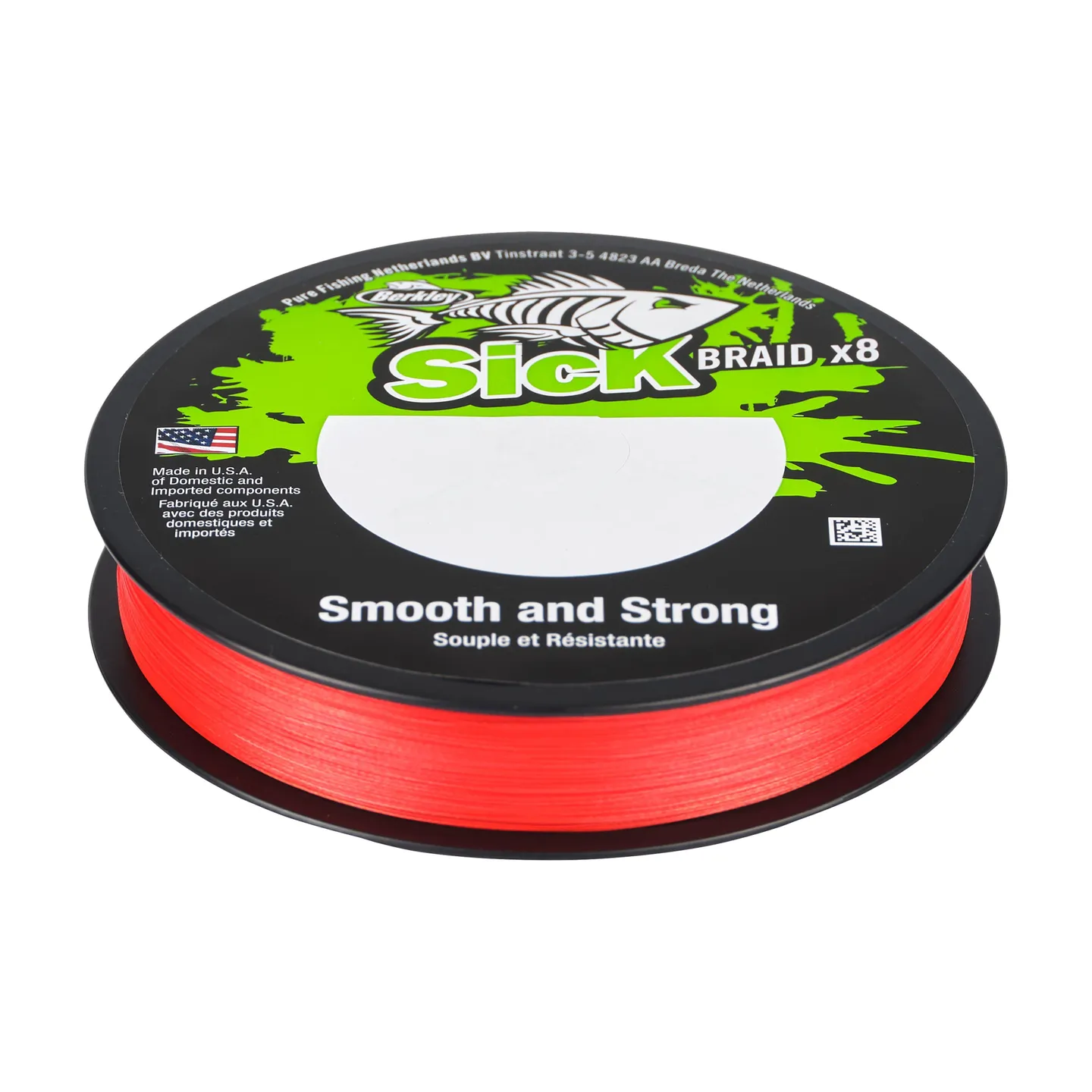Berkley Sick Braid - 0.19 mm, 18 kg, 150 m, Red