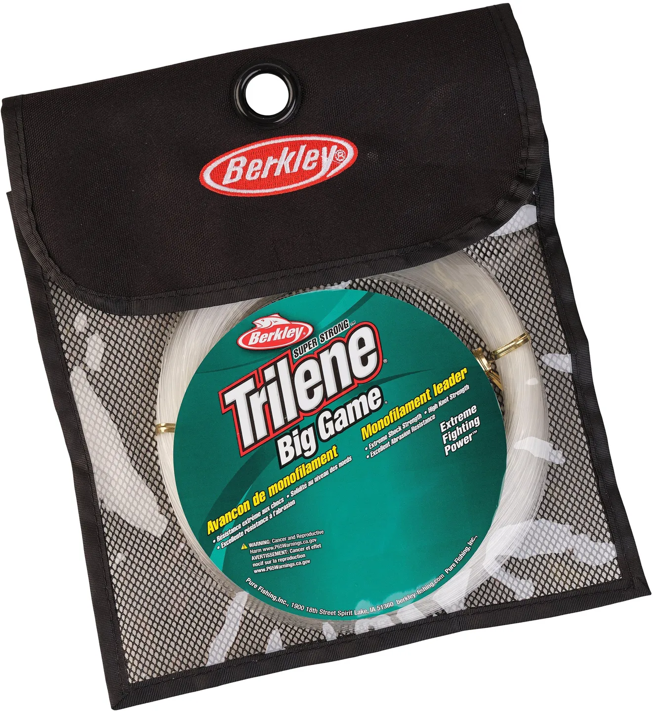 Berkley Trilene Big Game Mono Leaders 113.3kg 1.60mm 100m Clear