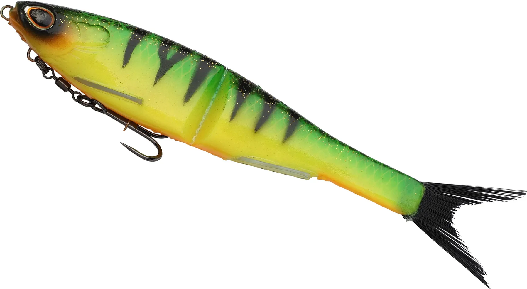Berkley PowerBait Nessie Weiche Köder 17cm 28g Slow Sinking Firetiger