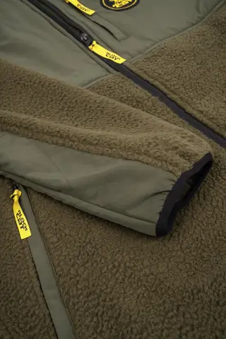 Black Cat Polar Fleece Kapuzenpullover XXL