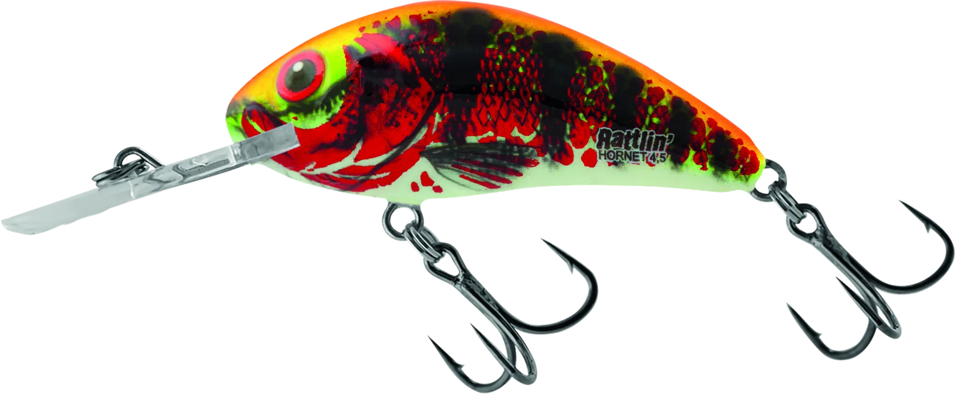 Salmo Rattlin Hornet Floating 6.5cm 2.5–5m 20g Holo Red Perch