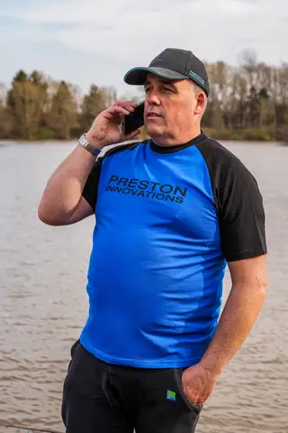 Preston Lightweight Blue Raglan T-Shirt Small