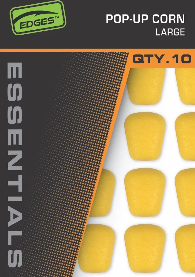 Fox Edges Pop-Up Corn 10pcs Large Yellow, Fluoro Pink