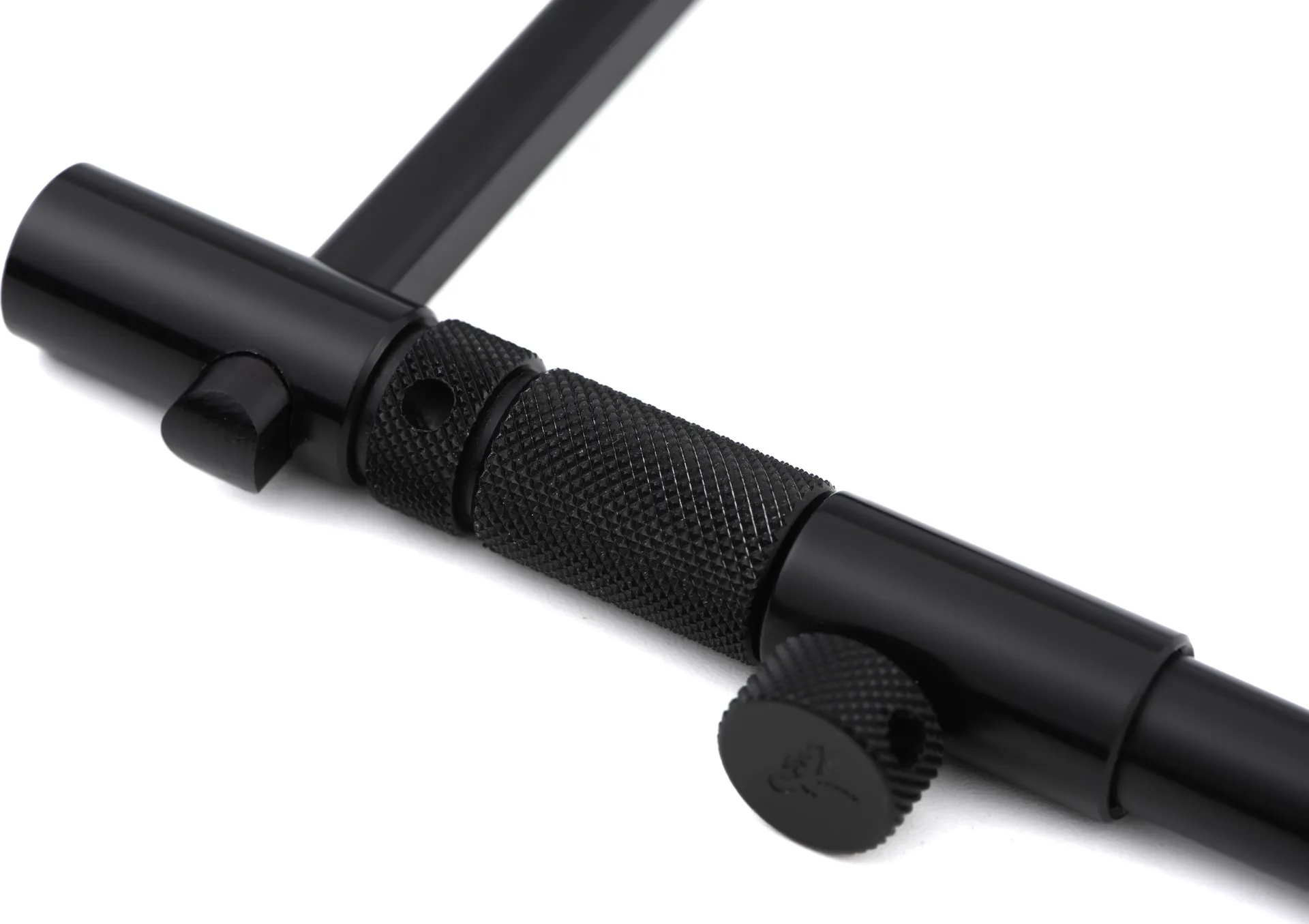 Fox Black Label Slim Adjustable Buzz Bars 3 Rod 12mm 22–25cm Aluminium